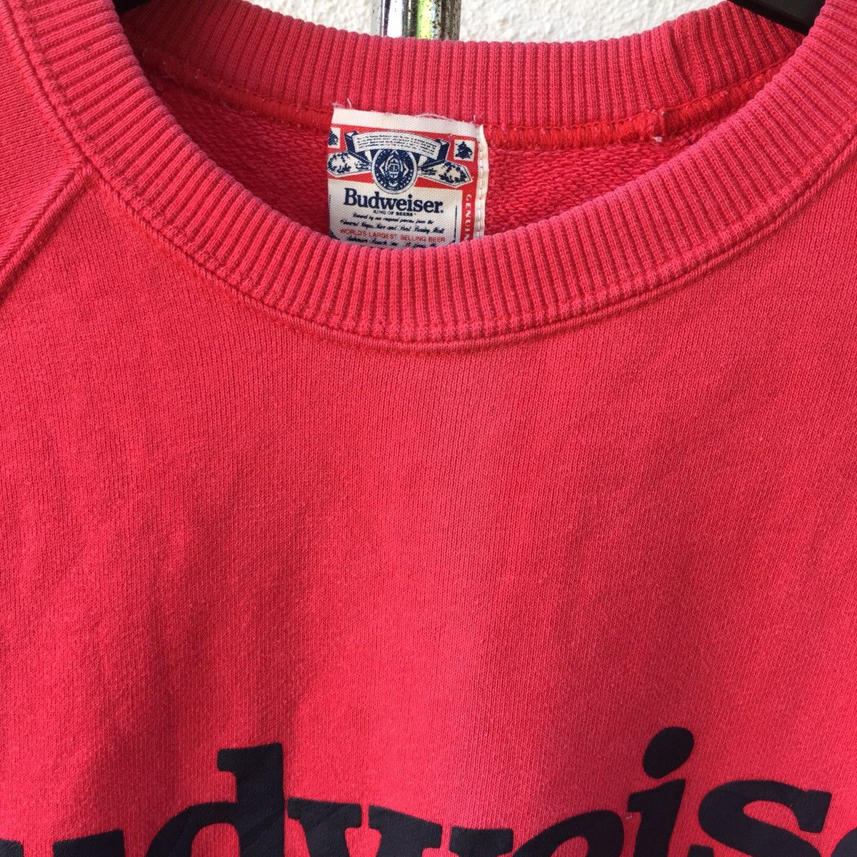 Budweiser Distressed Budweiser Sweatshirt Size US L / EU 52-54 / 3 - 6 Thumbnail