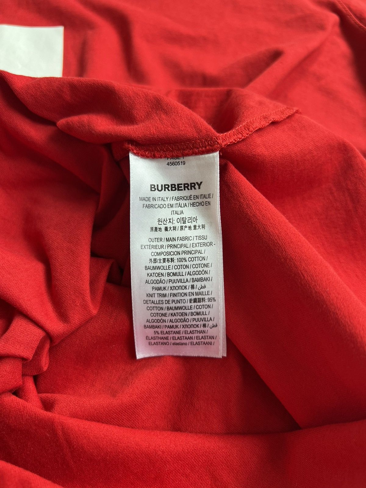 Burberry 🔥500$ Burberry Deer Print T-shirt/Burberry Printed T-shirt Size US M / EU 48-50 / 2 - 12 Thumbnail