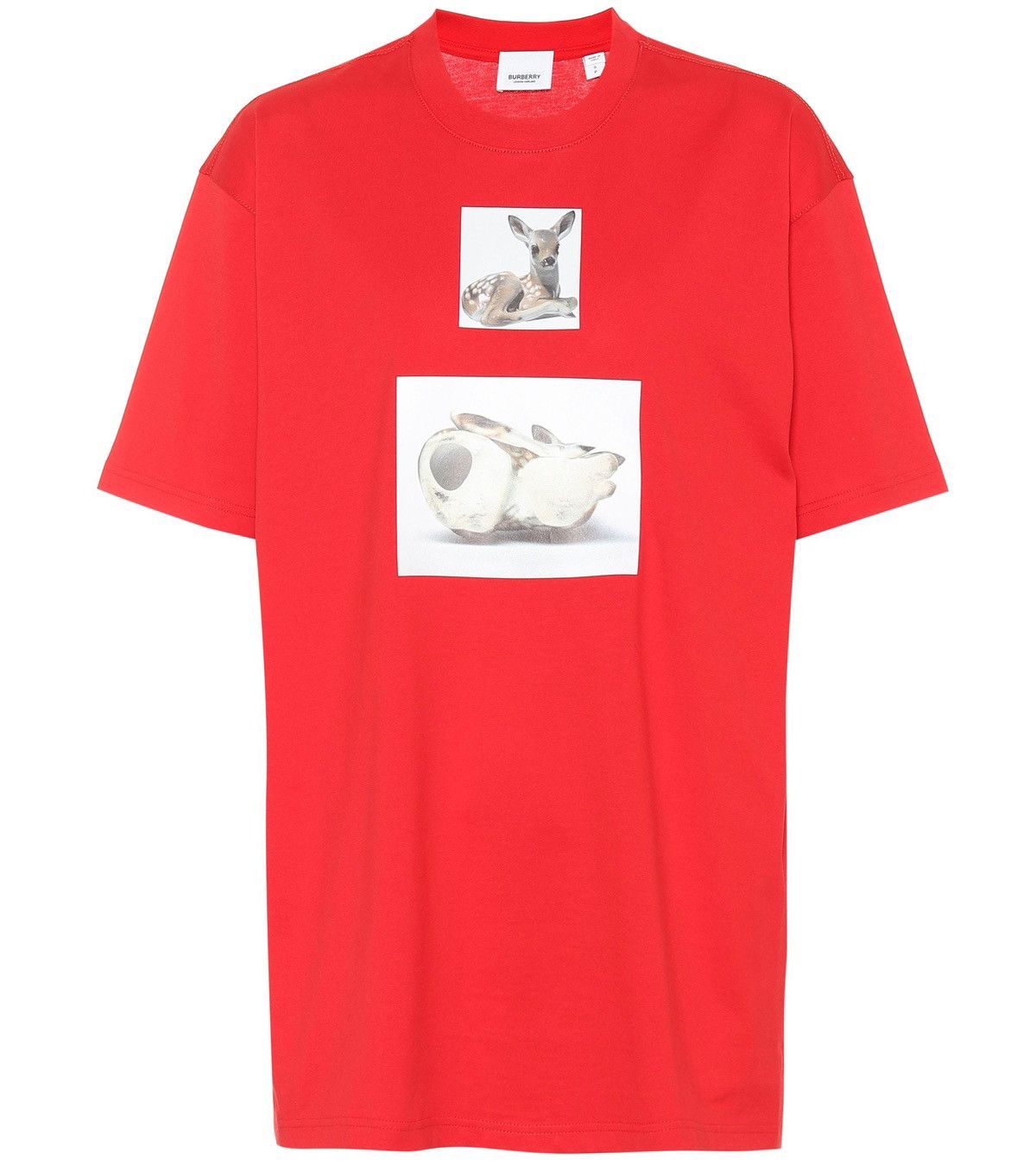 Burberry 🔥500$ Burberry Deer Print T-shirt/Burberry Printed T-shirt Size US M / EU 48-50 / 2 - 22 Thumbnail
