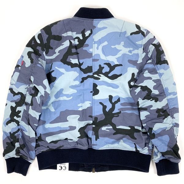 Supreme Supreme Reversible Camo Cotton MA-1 Bomber Jacket L 2015