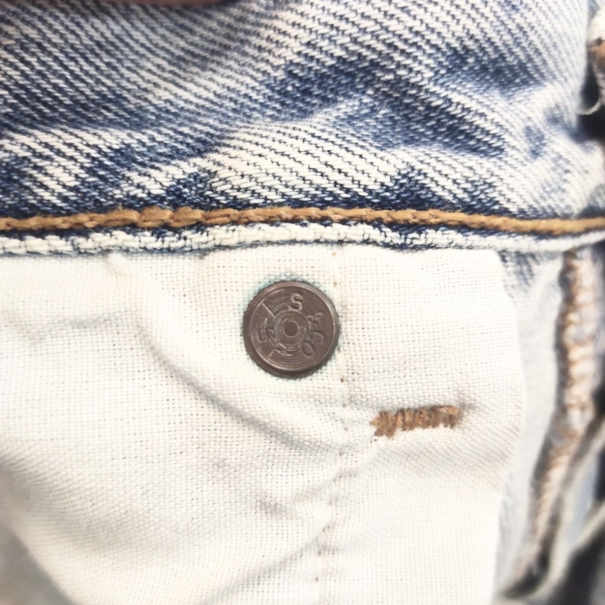 Levi's × Vintage VINTAGE90s WOMEN LEVIS 501 BUTTON FLY MADE IN MEXICO SIZE 29 Size 29" - 14 Thumbnail