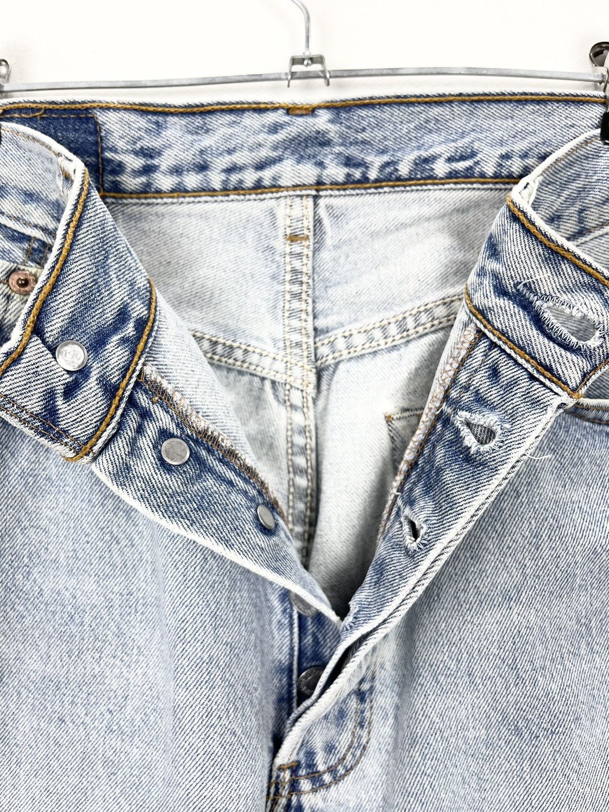 Levi's × Vintage VINTAGE90s WOMEN LEVIS 501 BUTTON FLY MADE IN MEXICO SIZE 29 Size 29" - 7 Thumbnail