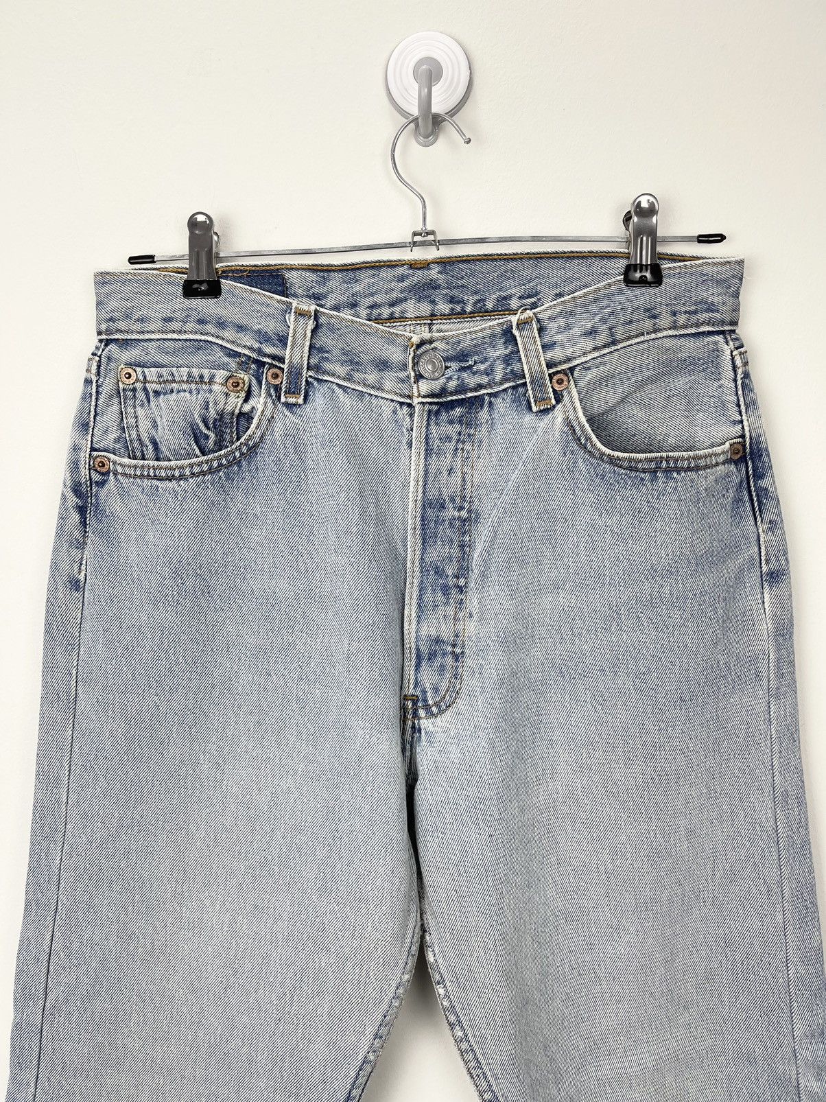 Levi's × Vintage VINTAGE90s WOMEN LEVIS 501 BUTTON FLY MADE IN MEXICO SIZE 29 Size 29" - 3 Thumbnail