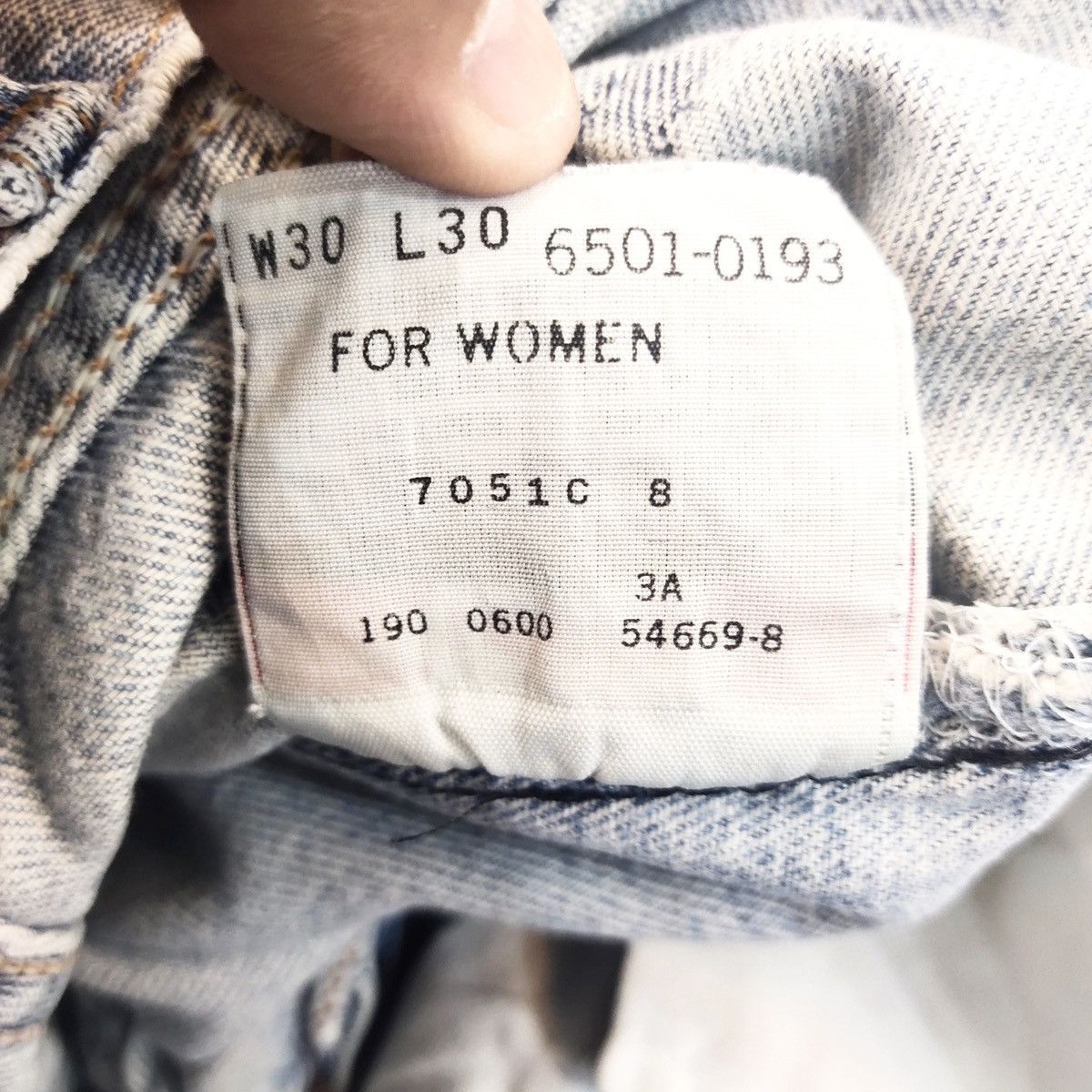 Levi's × Vintage VINTAGE90s WOMEN LEVIS 501 BUTTON FLY MADE IN MEXICO SIZE 29 Size 29" - 17 Thumbnail