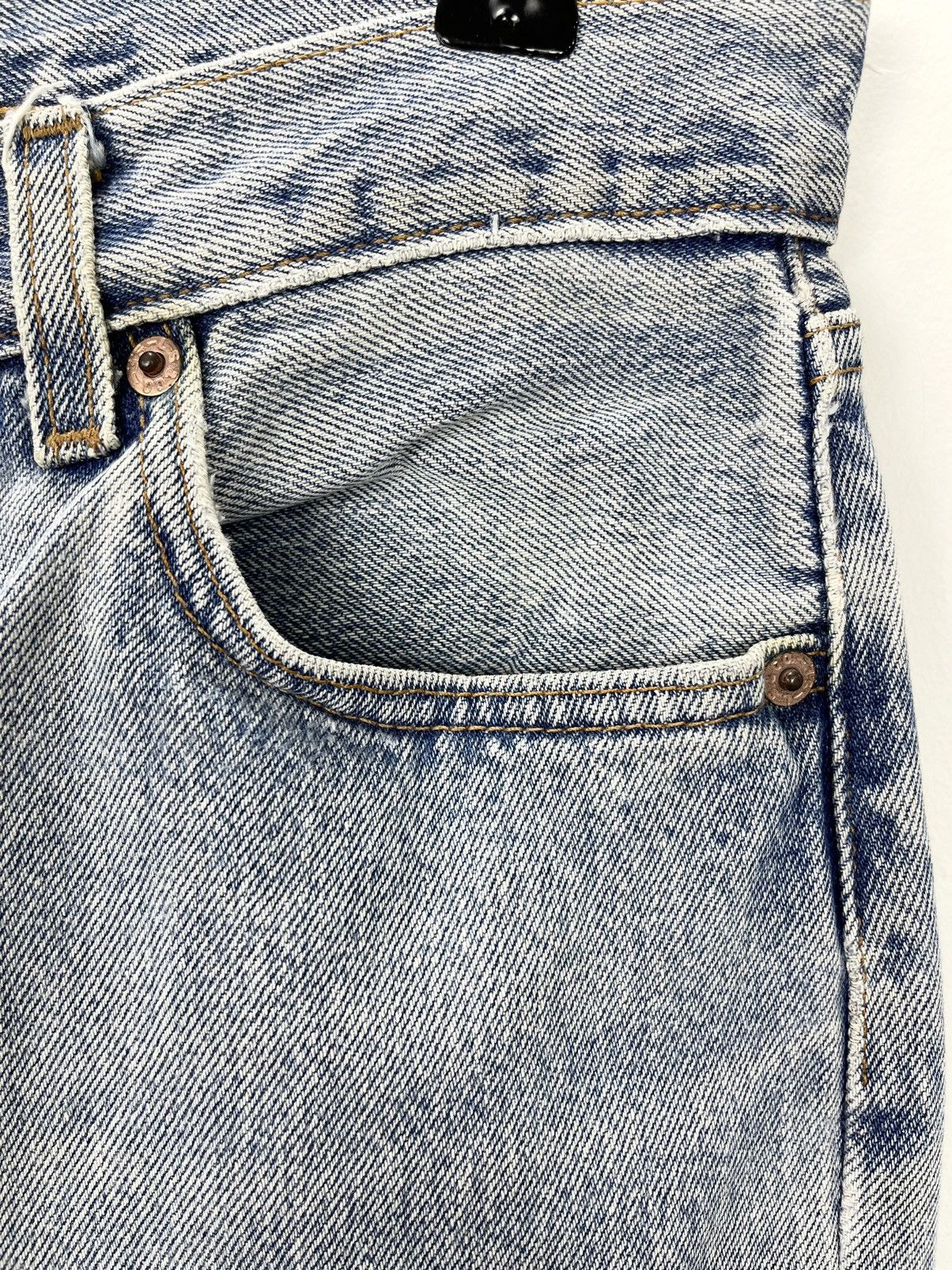 Levi's × Vintage VINTAGE90s WOMEN LEVIS 501 BUTTON FLY MADE IN MEXICO SIZE 29 Size 29" - 9 Thumbnail