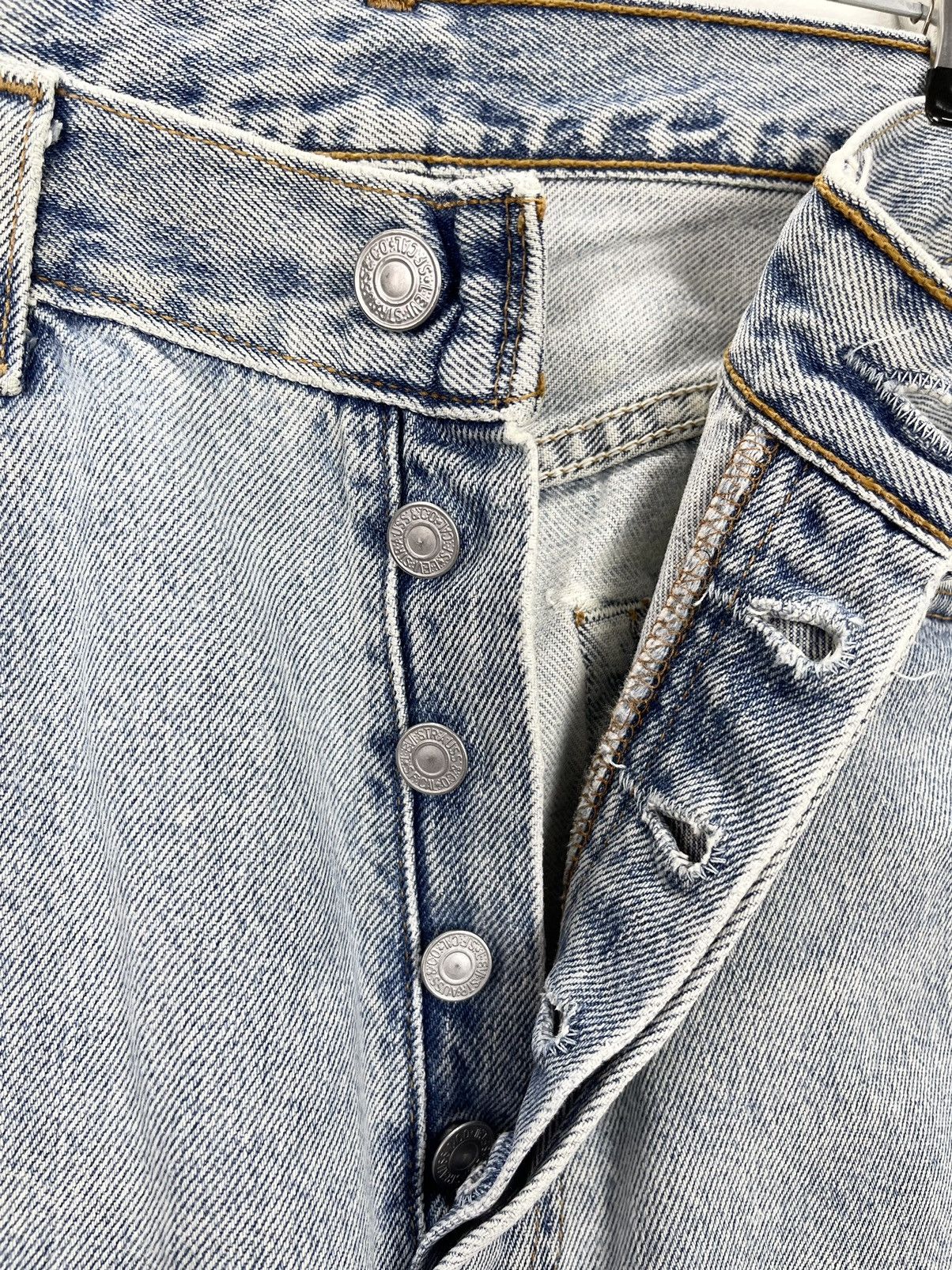 Levi's × Vintage VINTAGE90s WOMEN LEVIS 501 BUTTON FLY MADE IN MEXICO SIZE 29 Size 29" - 6 Thumbnail