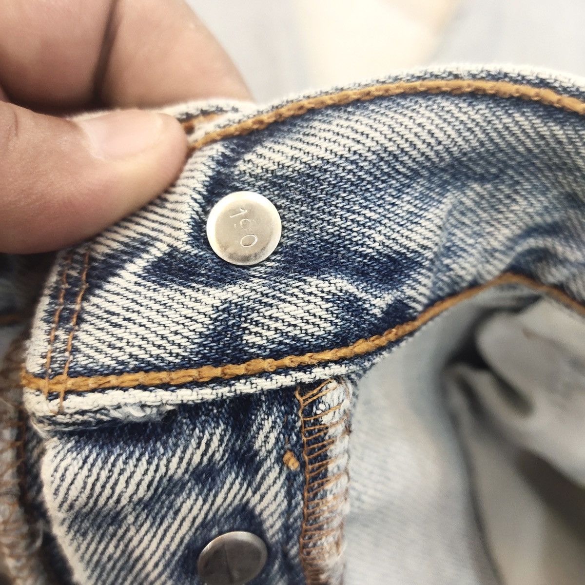 Levi's × Vintage VINTAGE90s WOMEN LEVIS 501 BUTTON FLY MADE IN MEXICO SIZE 29 Size 29" - 15 Thumbnail