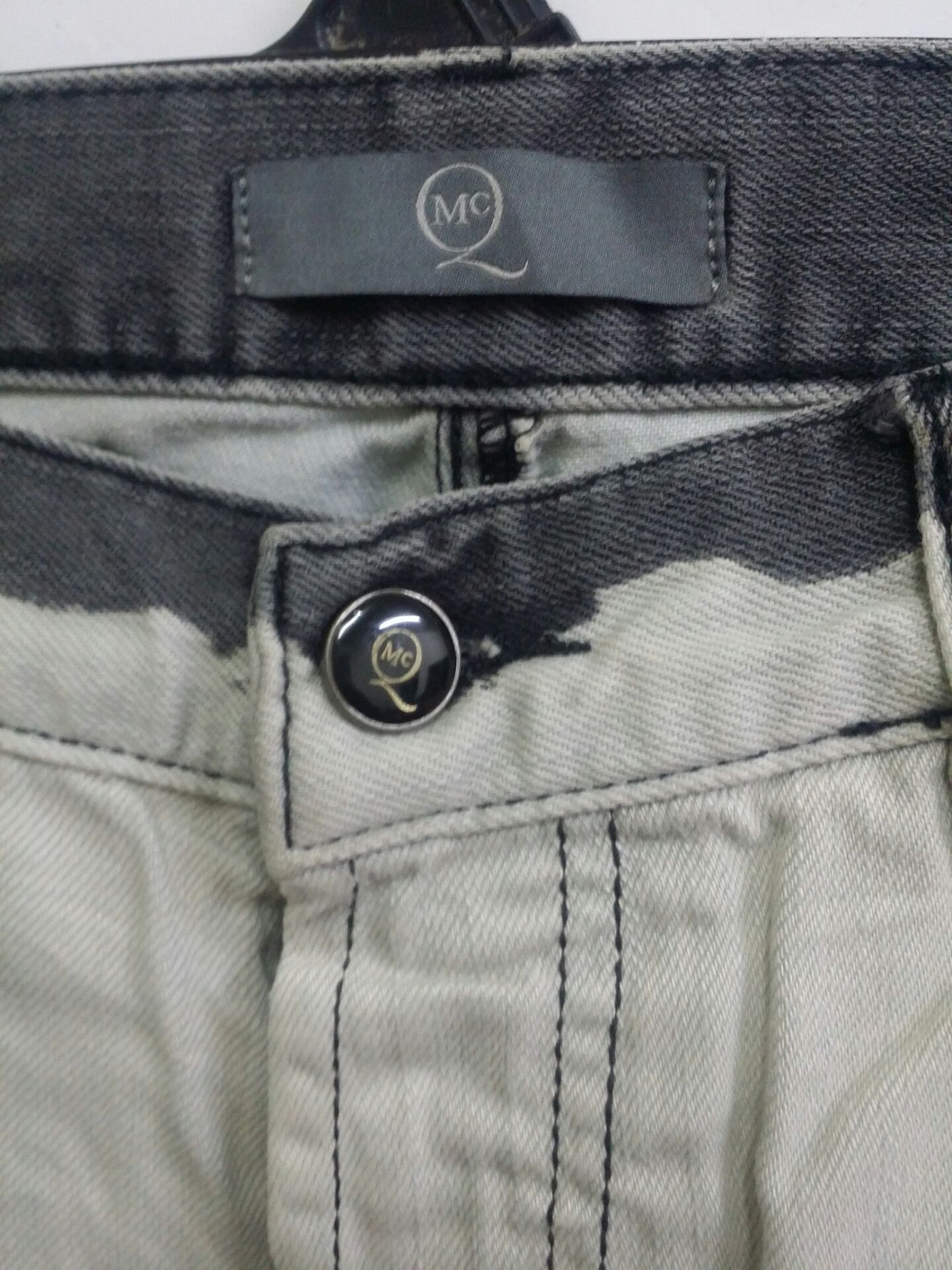 Alexander McQueen × Designer (J133) MCQ - rare design jeans Size US 31 - 7 Thumbnail