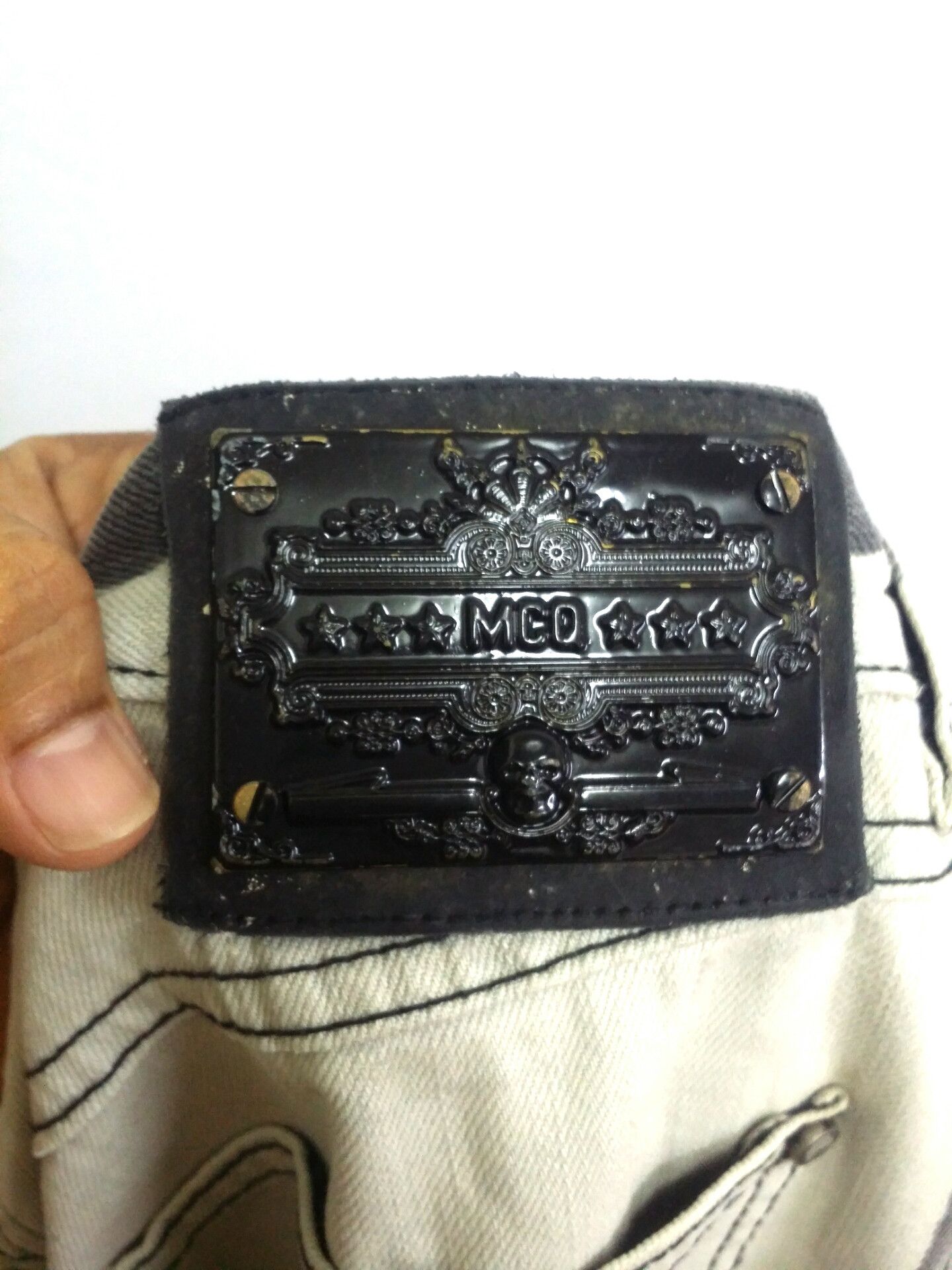 Alexander McQueen × Designer (J133) MCQ - rare design jeans Size US 31 - 3 Thumbnail