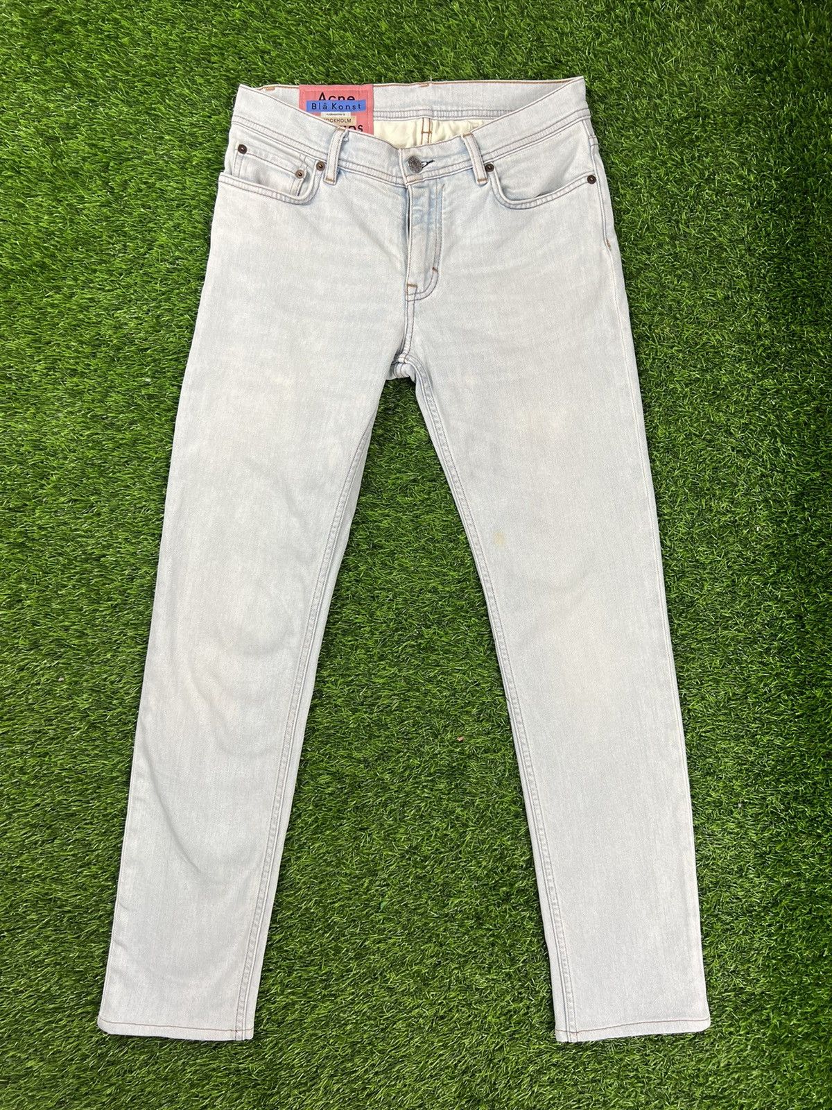 Acne Studios (J275) acne studios- white jeans Size US 30 / EU 46 - 1 Thumbnail