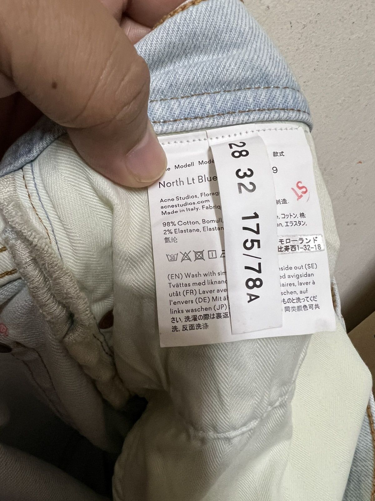 Acne Studios (J275) acne studios- white jeans Size US 30 / EU 46 - 13 Thumbnail