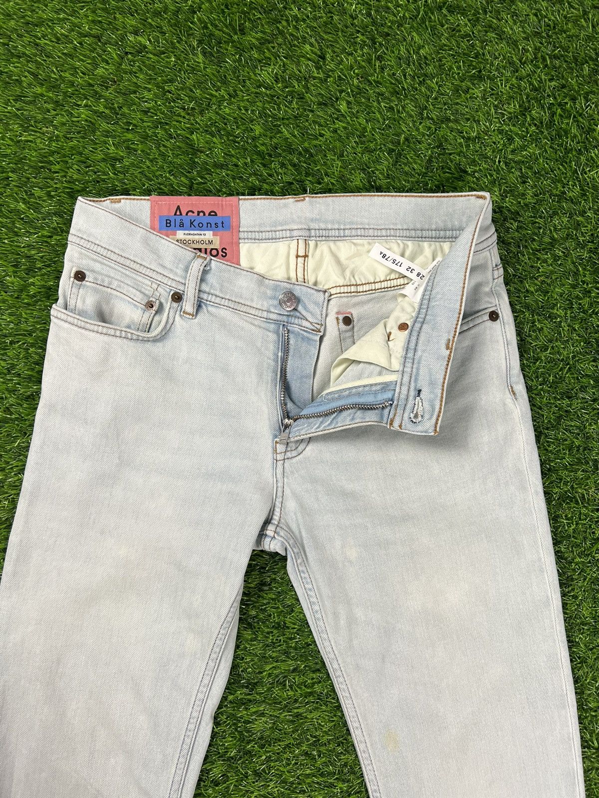 Acne Studios (J275) acne studios- white jeans Size US 30 / EU 46 - 6 Thumbnail