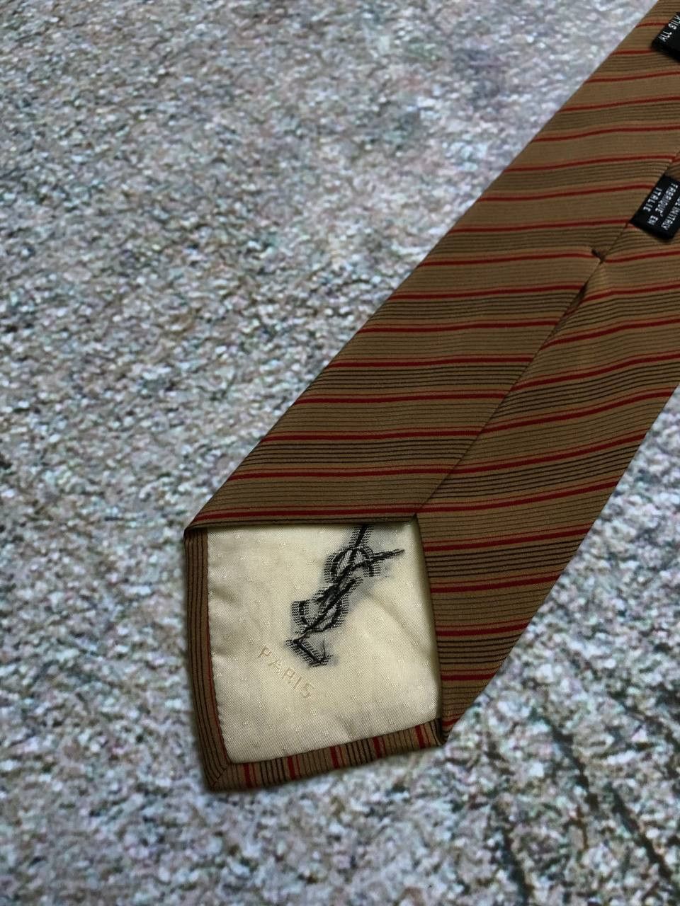 Yves Saint Laurent Yves Saint Laurent silk tie Size ONE SIZE - 4 Thumbnail