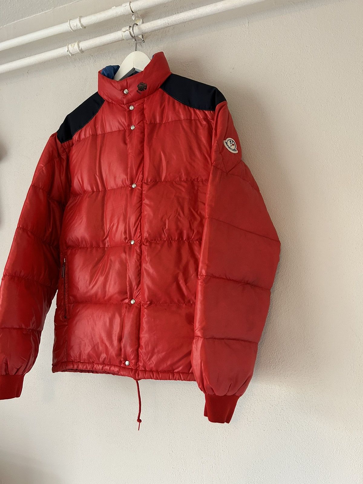 Moncler Vintage Red Puffer Size US S / EU 44-46 / 1 - 3 Thumbnail