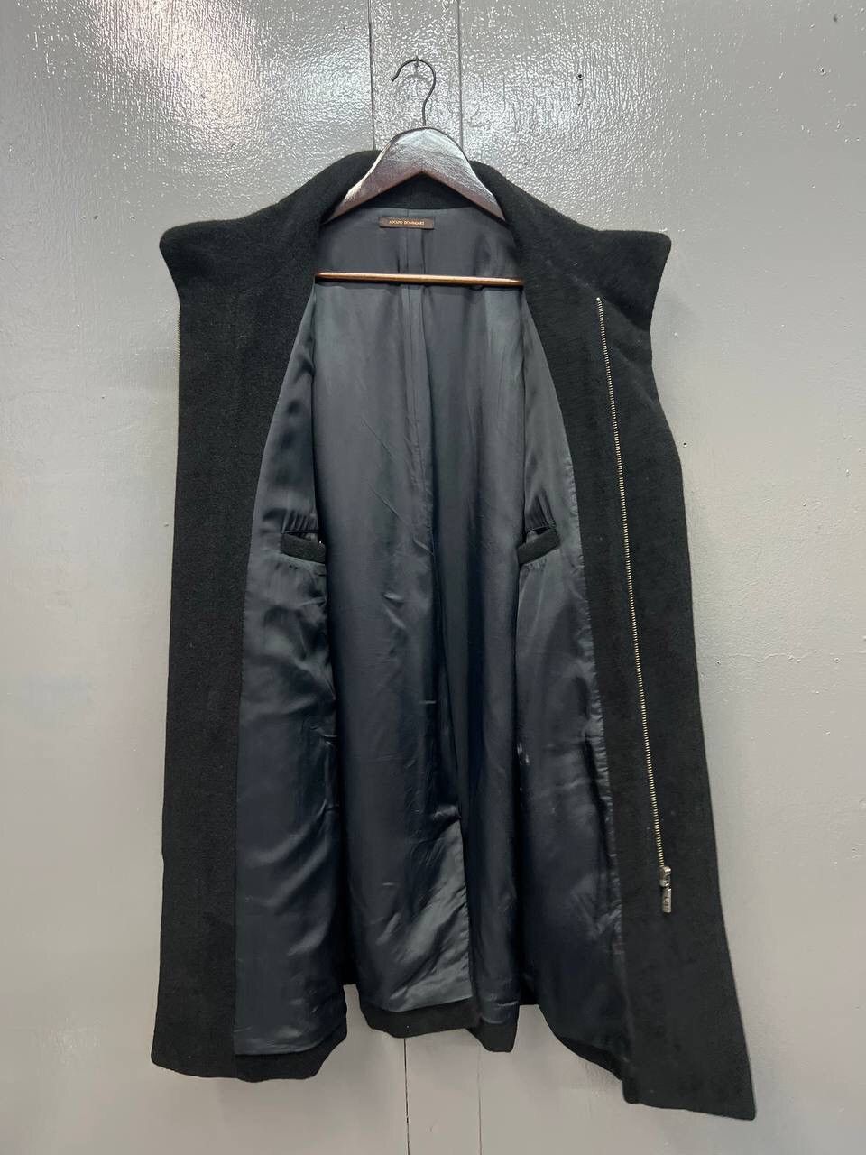 Adolfo Dominguez ADOLFO DOMINGUEZ LANA WOOL LONG COAT Size US L / EU 52-54 / 3 - 12 Thumbnail