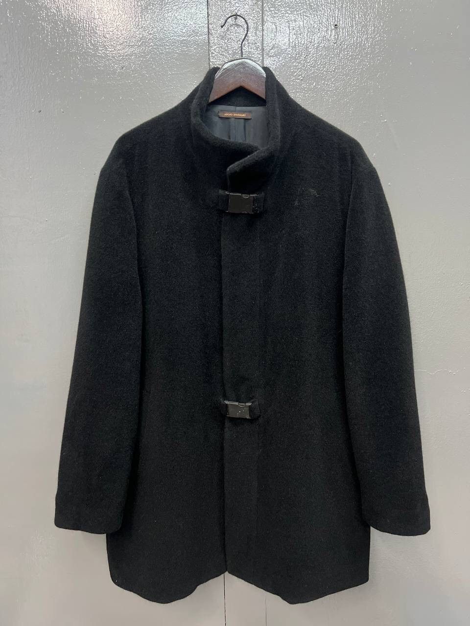 Adolfo Dominguez ADOLFO DOMINGUEZ LANA WOOL LONG COAT Size US L / EU 52-54 / 3 - 1 Thumbnail