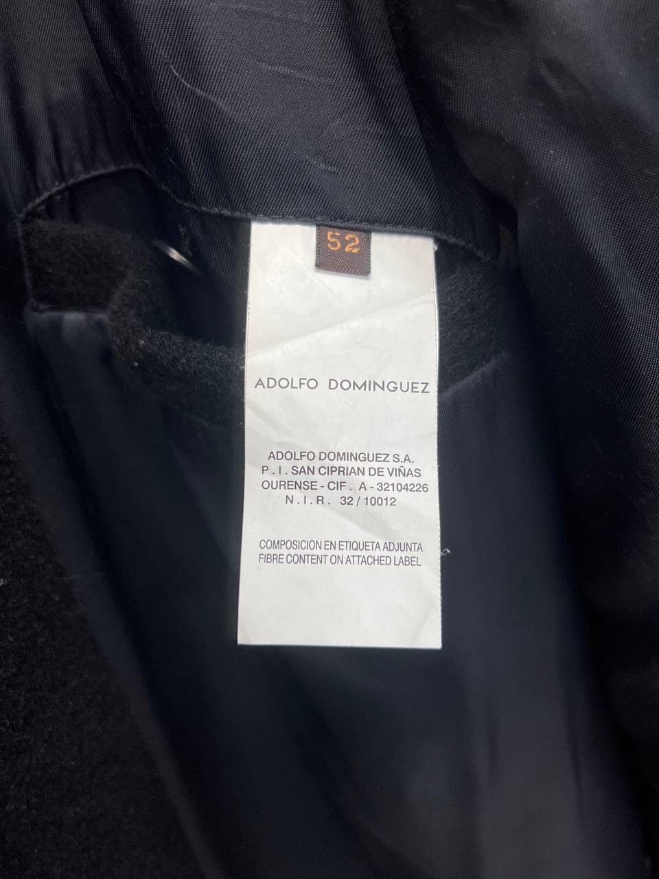 Adolfo Dominguez ADOLFO DOMINGUEZ LANA WOOL LONG COAT Size US L / EU 52-54 / 3 - 14 Thumbnail