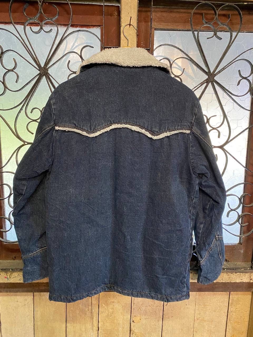 Vintage Vintage Zippo Sherpa Lined Denim Coat Size US M / EU 48-50 / 2 - 10 Thumbnail