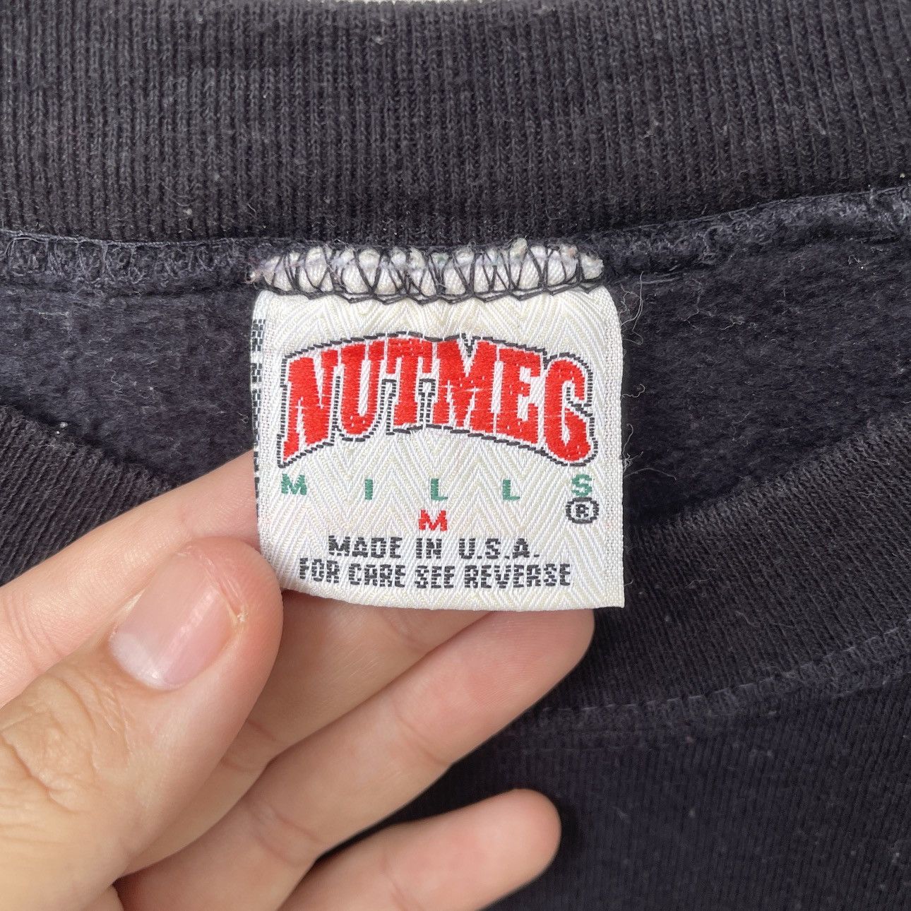 Nutmeg Vintage 90s Italia Team World Cup USA 94 Sweatshirt | M Size US M / EU 48-50 / 2 - 4 Thumbnail