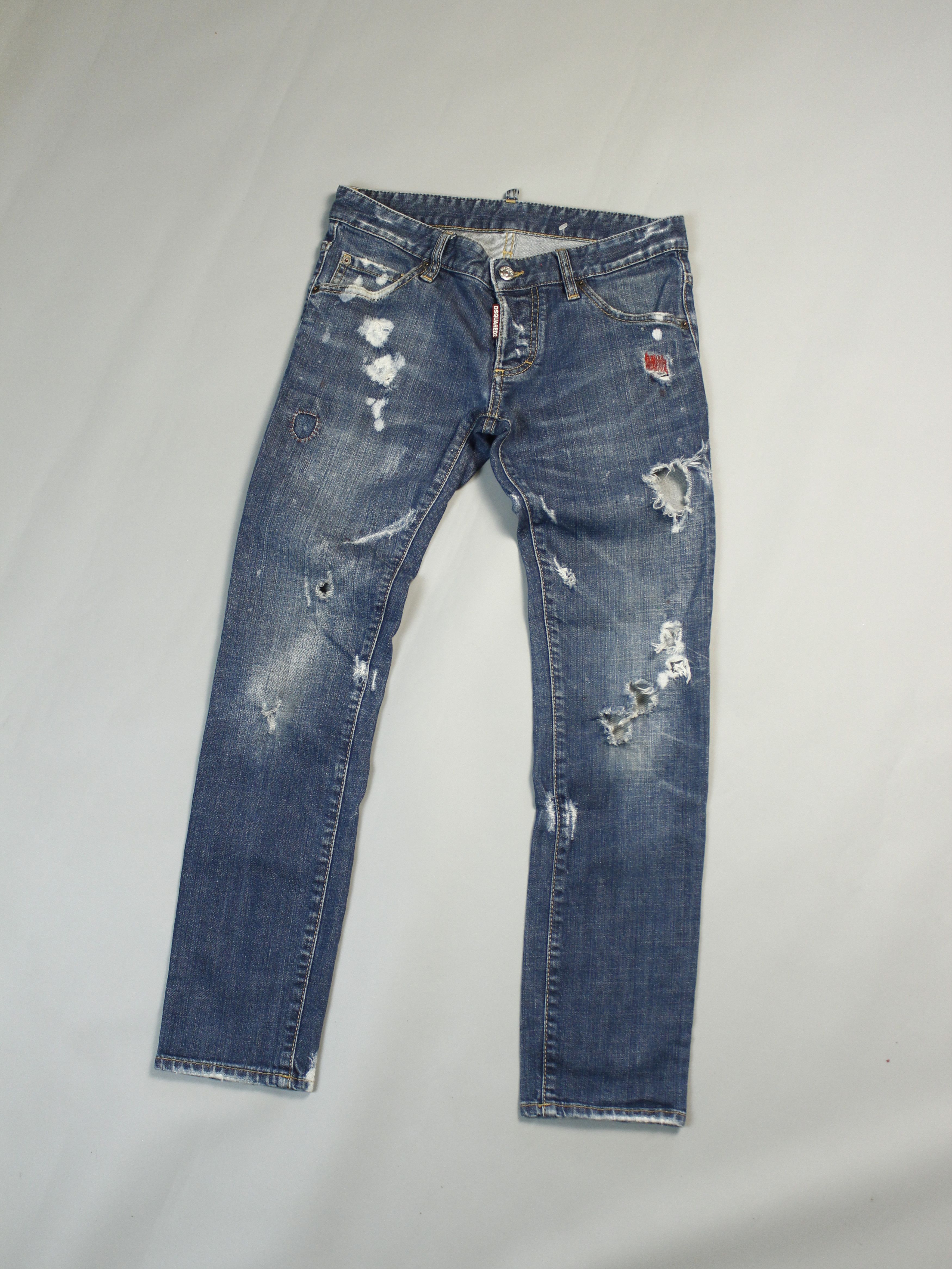 ▪️DSQUARED2 DISTRESSED DENIM JEANS 46▪️