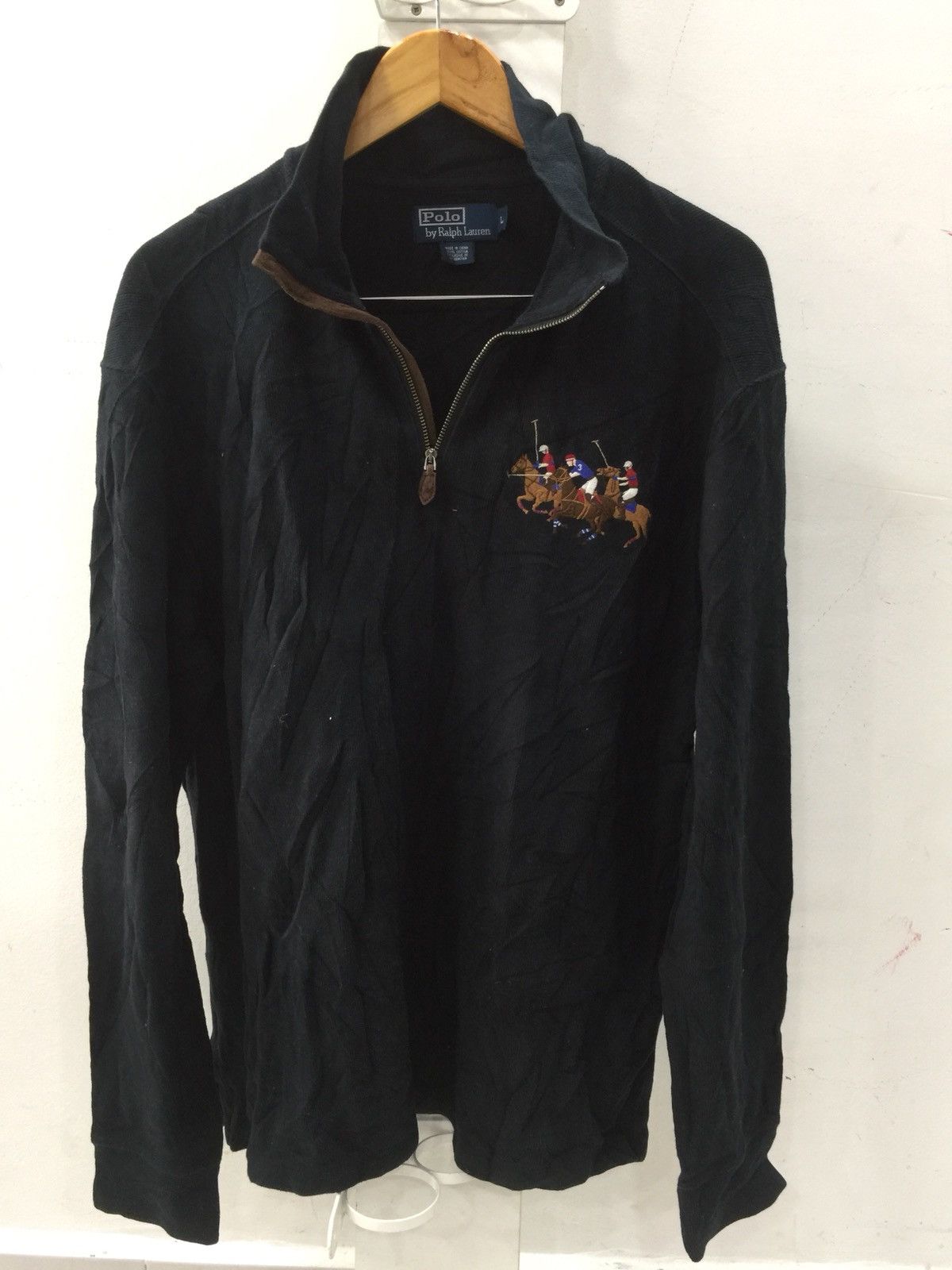 Polo Ralph Lauren Polo Ralph Lauren Swaeter zipper big logo by Polo RL Size US L / EU 52-54 / 3 - 5 Thumbnail