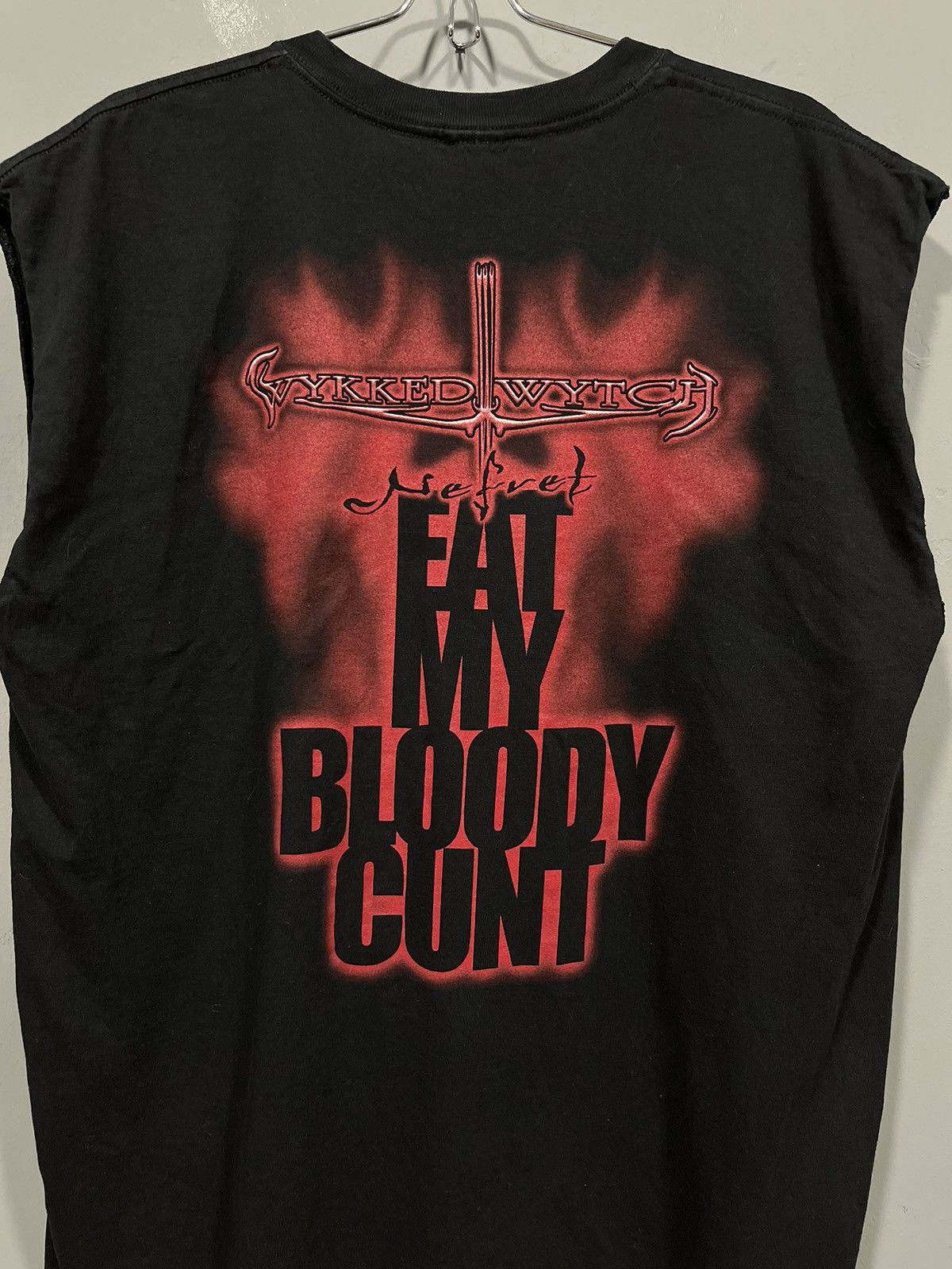 Band Tees × Vintage Vintage Cradle of filth tee rock EAT MY blood Size US L / EU 52-54 / 3 - 2 Thumbnail