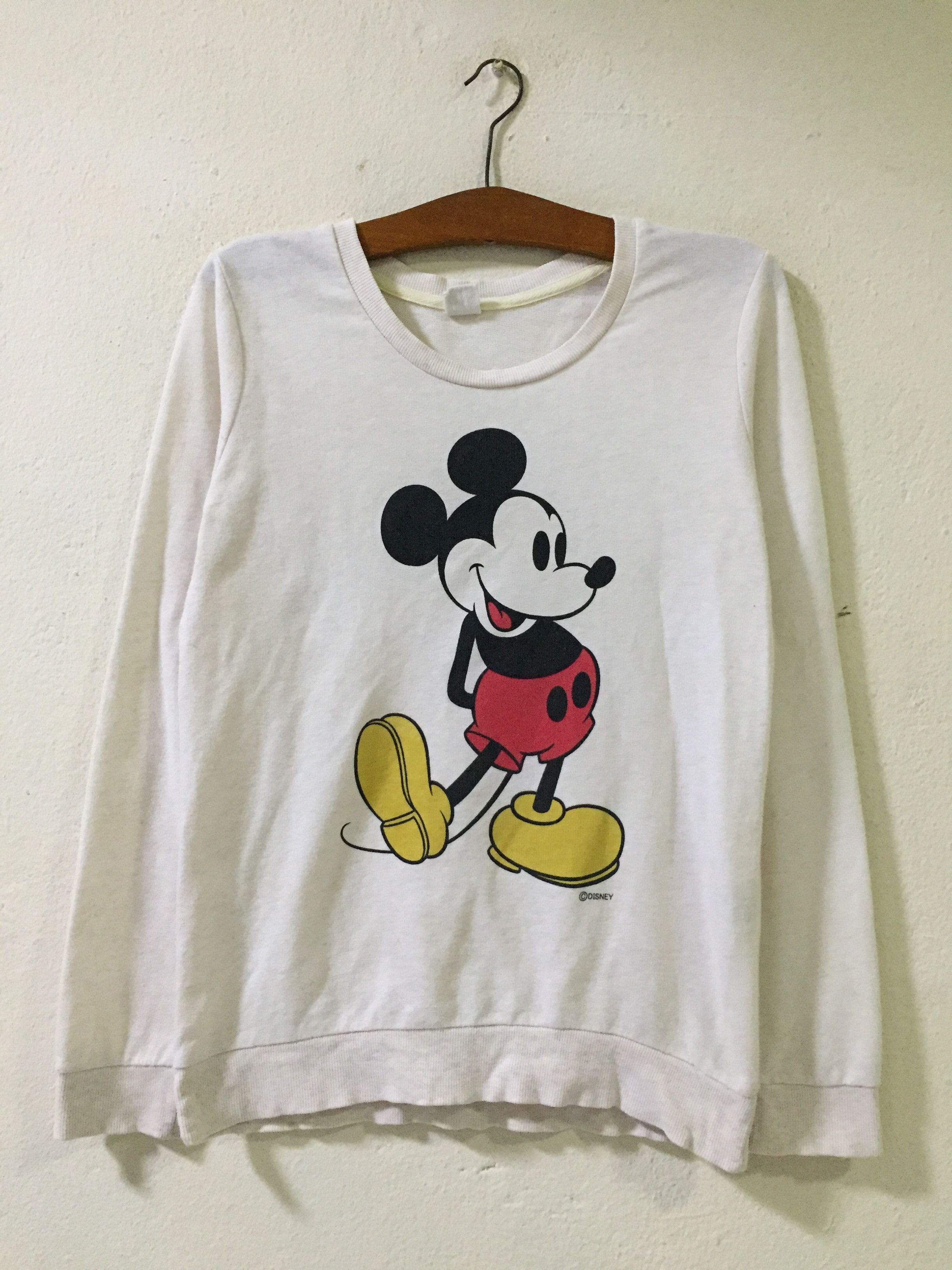 Disney Vintage Disney Mickey Mouse Sweatshirt Size US S / EU 44-46 / 1 - 1 Thumbnail