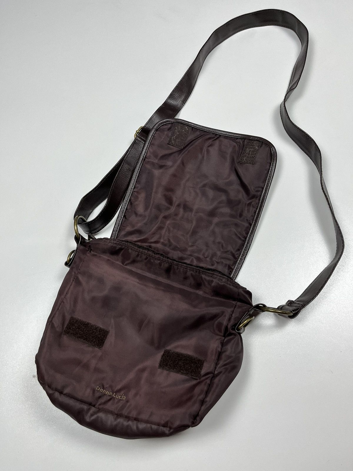 Japanese Brand Vintage y2k Avant Garde Style Crossbody Bag Brown Size ONE SIZE - 5 Thumbnail