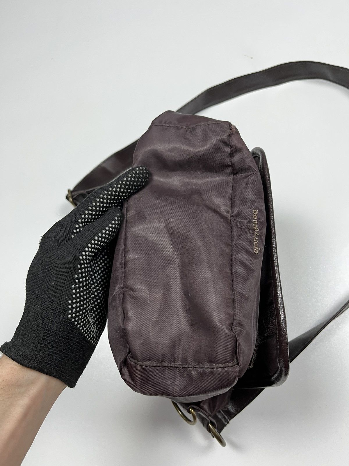 Japanese Brand Vintage y2k Avant Garde Style Crossbody Bag Brown Size ONE SIZE - 7 Thumbnail