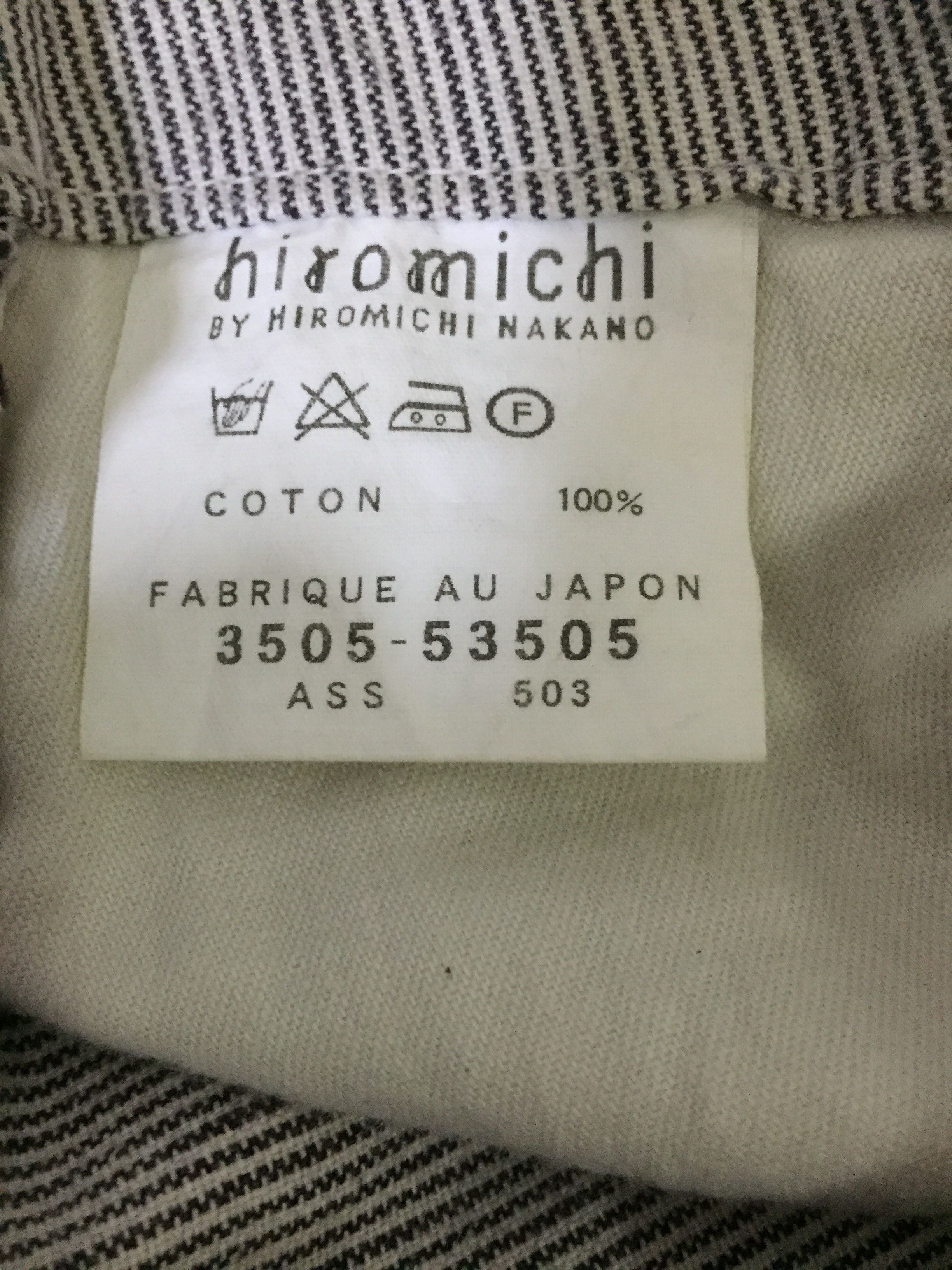 Japanese Brand Hiromichi by Hiromichi Nakano Pants Size US 35 - 5 Thumbnail