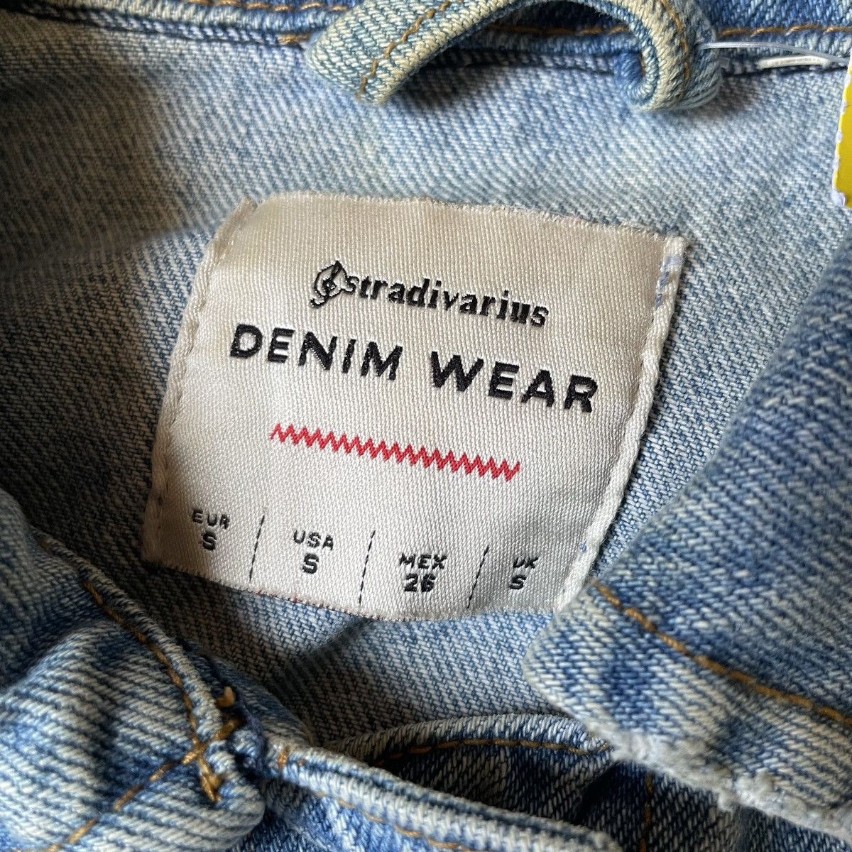 Japanese Brand Stradivarius Denim Wear Disstresed Jacket Size US M / EU 48-50 / 2 - 5 Thumbnail