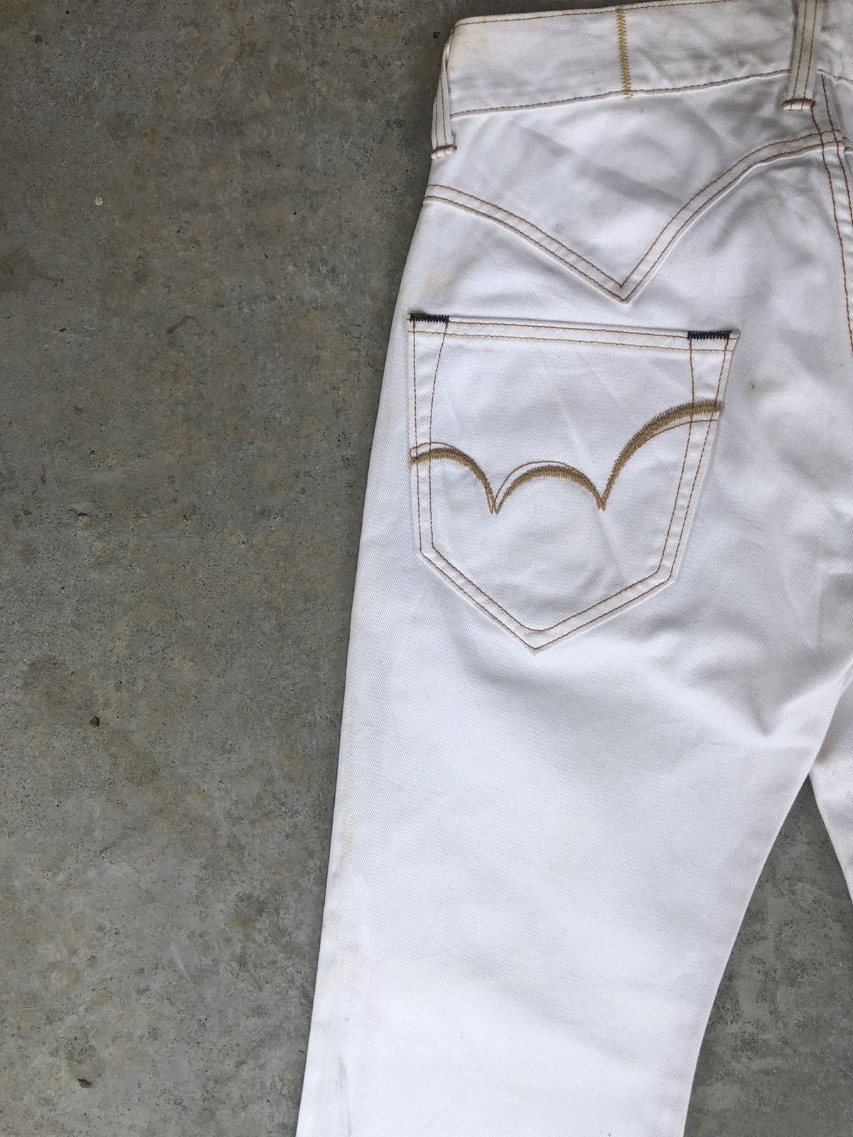 Edwin Japanese 503 Flare Jeans Distressed Jeans Size US 31 - 11 Thumbnail