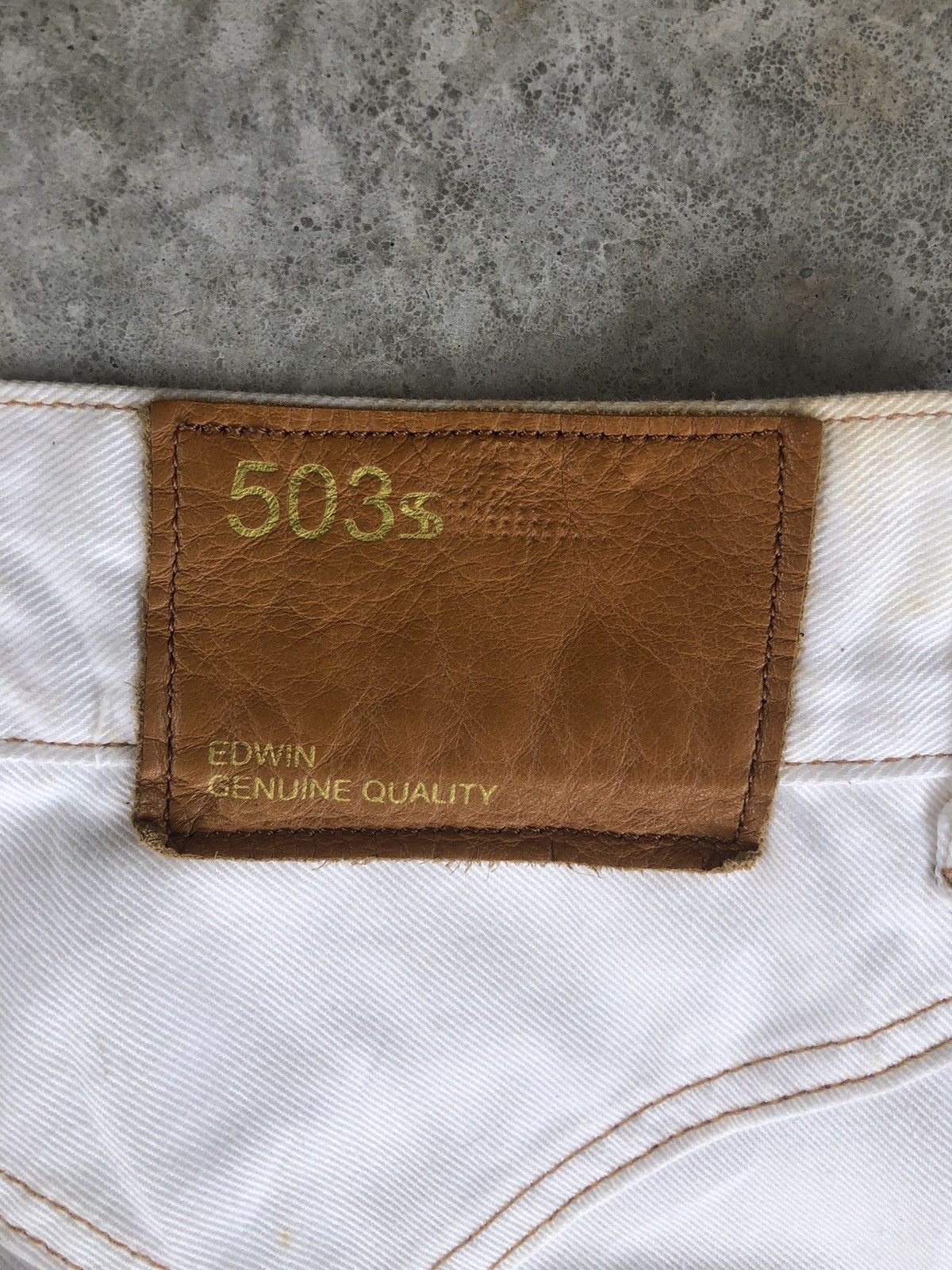 Edwin Japanese 503 Flare Jeans Distressed Jeans Size US 31 - 16 Thumbnail