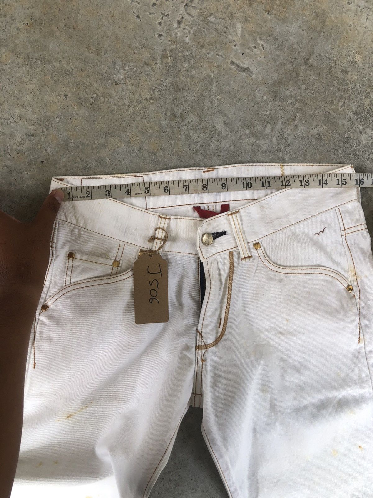 Edwin Japanese 503 Flare Jeans Distressed Jeans Size US 31 - 19 Thumbnail