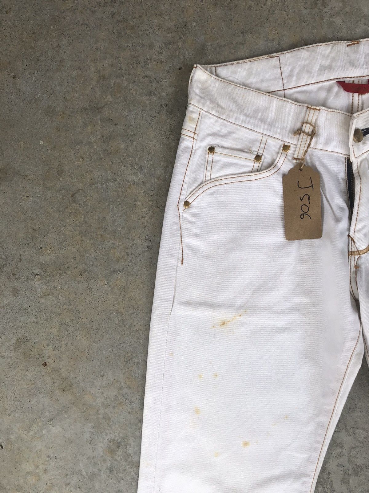 Edwin Japanese 503 Flare Jeans Distressed Jeans Size US 31 - 4 Thumbnail
