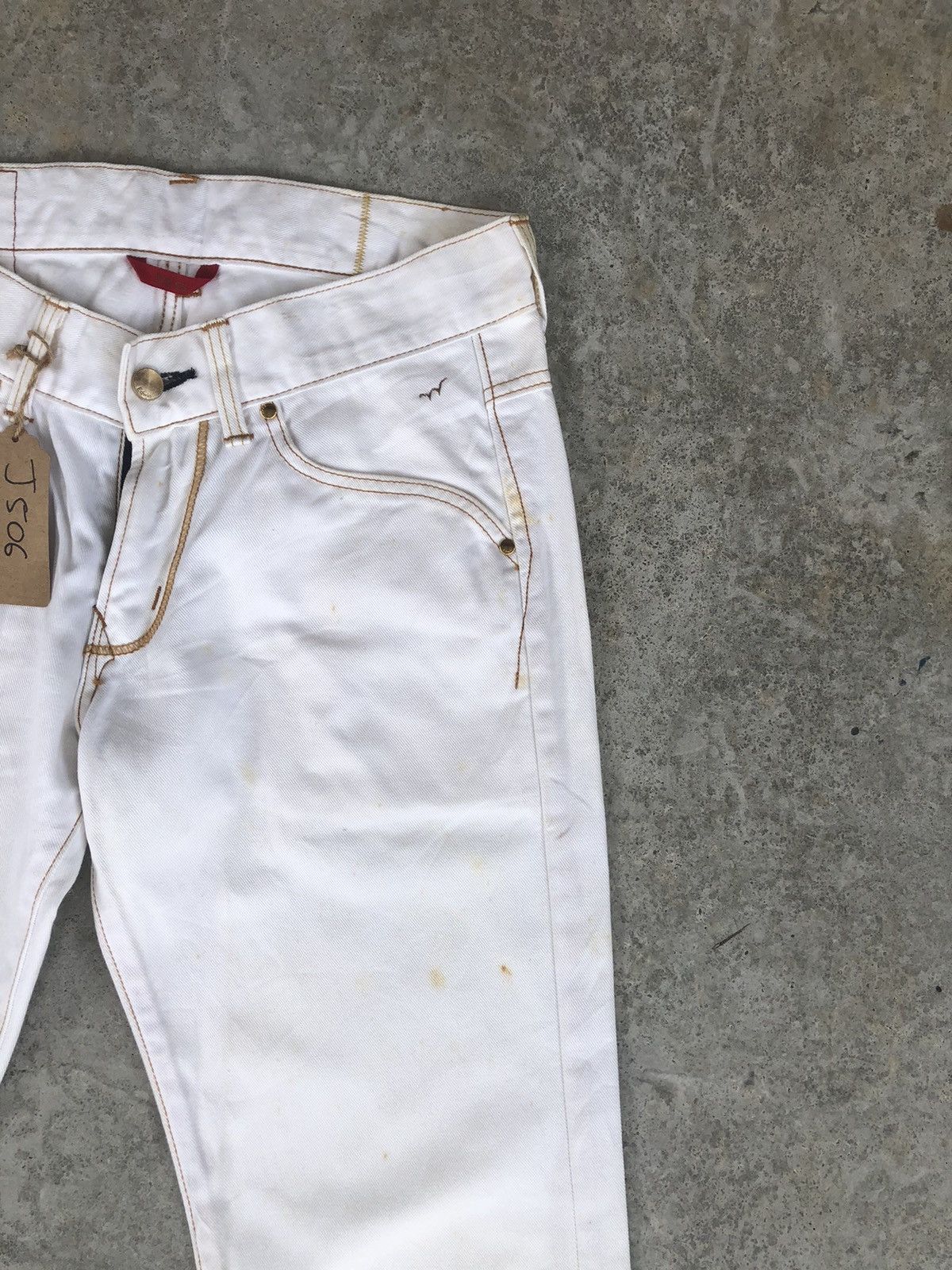 Edwin Japanese 503 Flare Jeans Distressed Jeans Size US 31 - 5 Thumbnail
