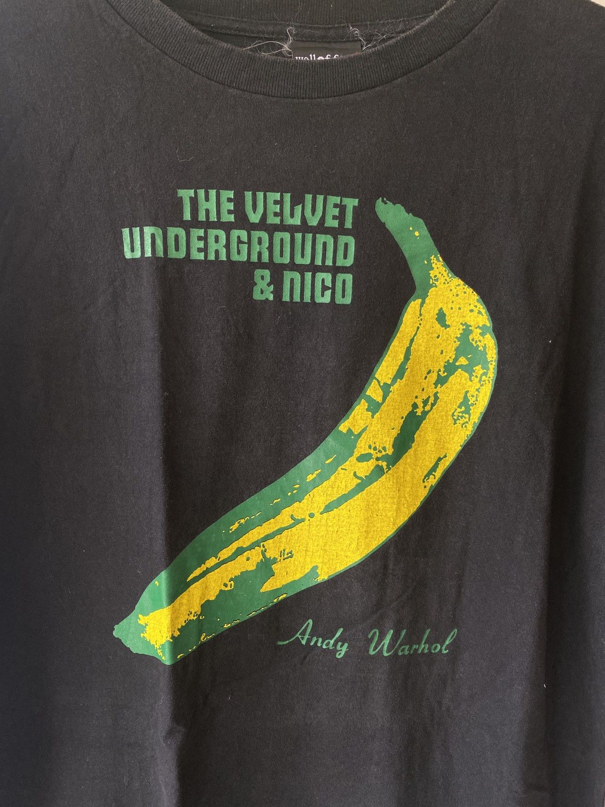 Andy Warhol VINTAGE THE VELVET UNDERGROUND X ANDY WARHOL TEE Size US M / EU 48-50 / 2 - 3 Thumbnail
