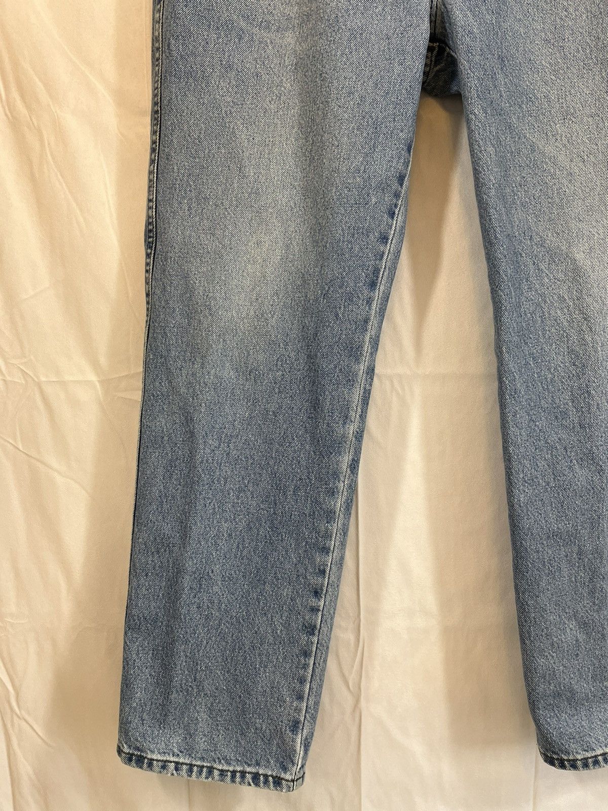 Vintage Harley Davidson Moto Basic Distressed Faded Wash Jeans Size US 36 / EU 52 - 8 Thumbnail
