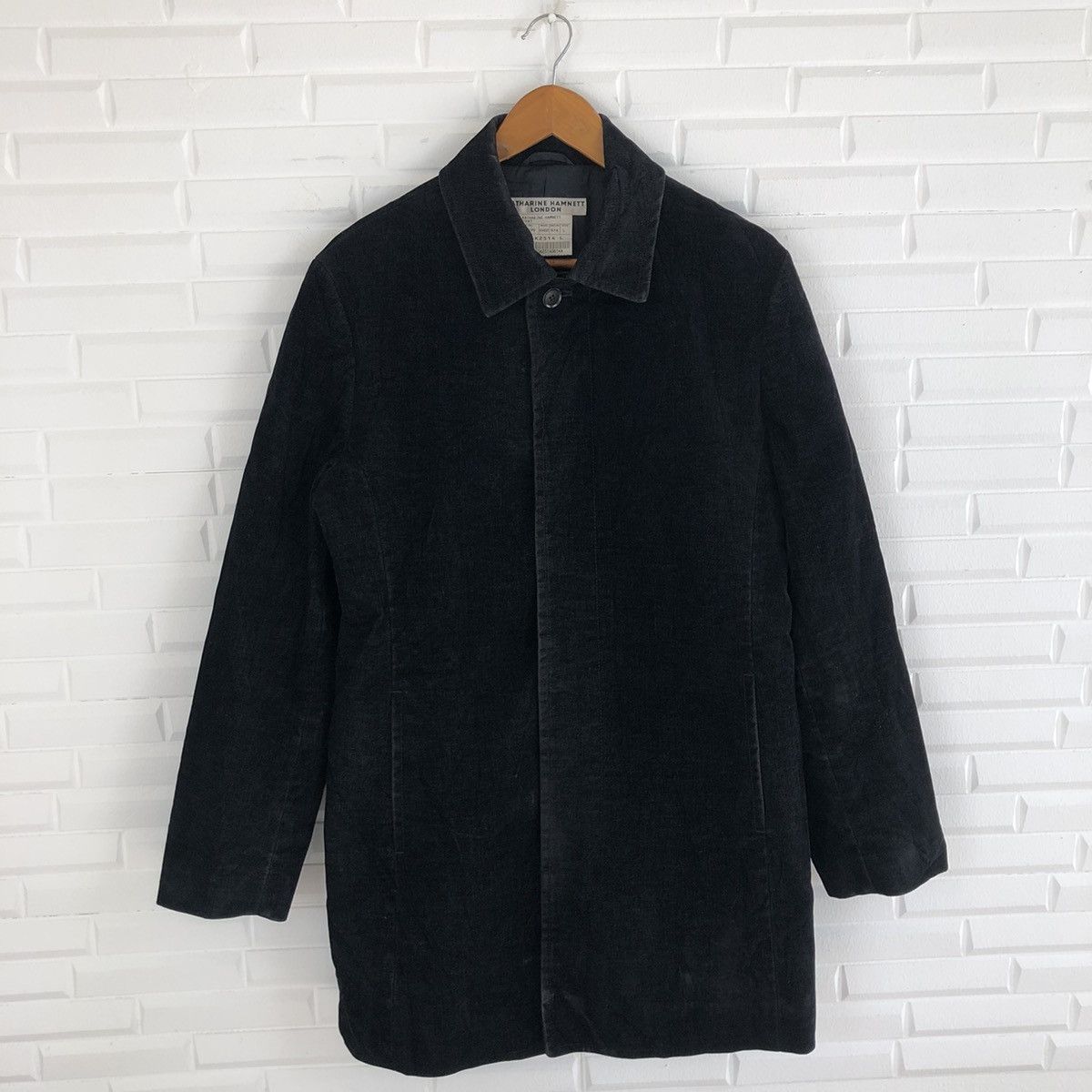 Katharine Hamnett London × Vintage KATHARINE HAMNETT LONDON HEAVY JACKET Size US L / EU 52-54 / 3 - 4 Thumbnail