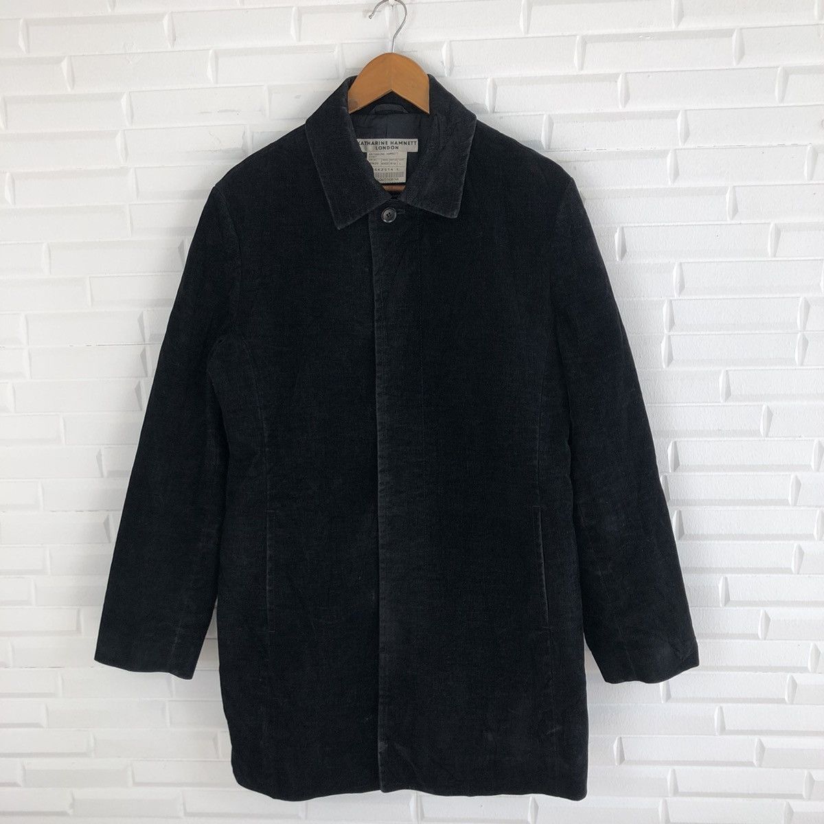 Katharine Hamnett London × Vintage KATHARINE HAMNETT LONDON HEAVY JACKET Size US L / EU 52-54 / 3 - 1 Thumbnail