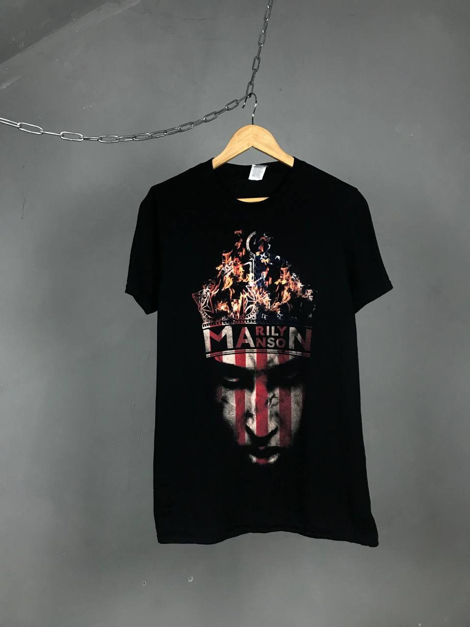 Band Tees Marilyn Manson vintage rock band metal tee Size US M / EU 48-50 / 2 - 1 Thumbnail
