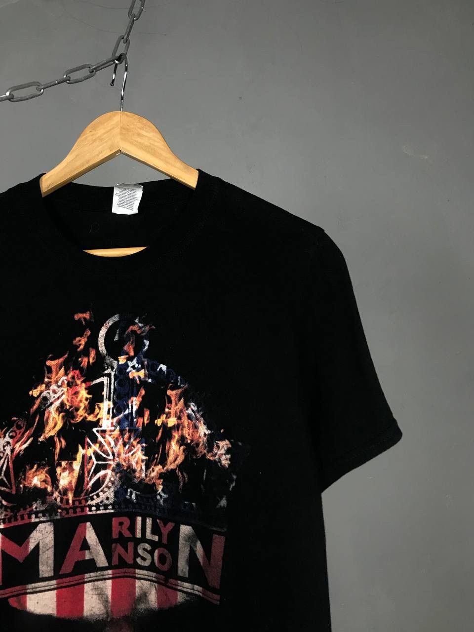 Band Tees Marilyn Manson vintage rock band metal tee Size US M / EU 48-50 / 2 - 2 Thumbnail