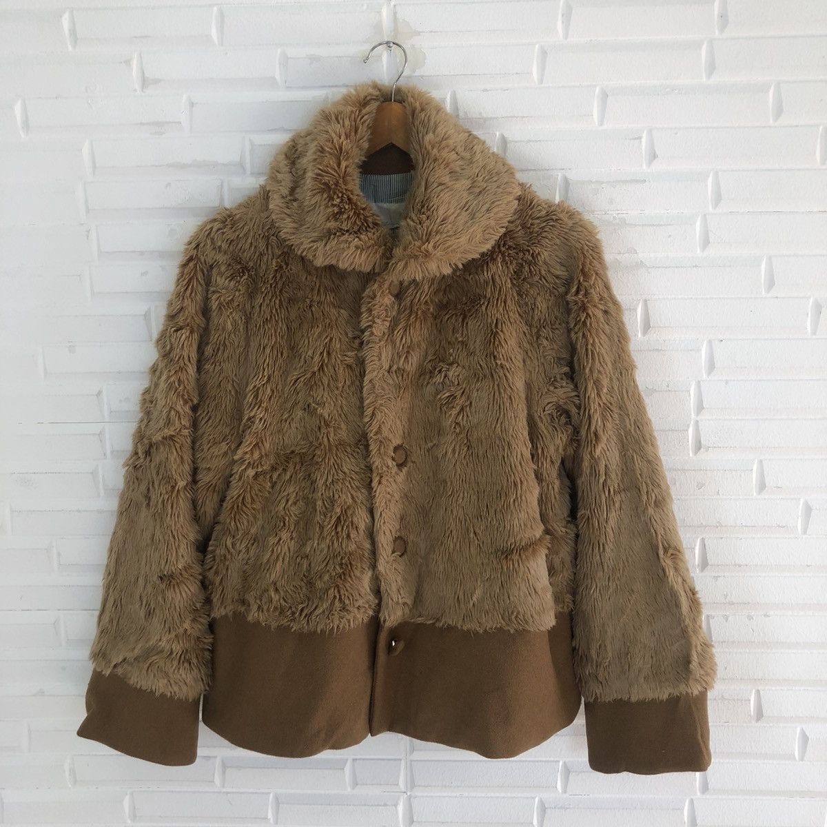 Issey Miyake NE-NET BY ISSEY MIYAKE FAKE FUR JACKET Size US M / EU 48-50 / 2 - 2 Thumbnail