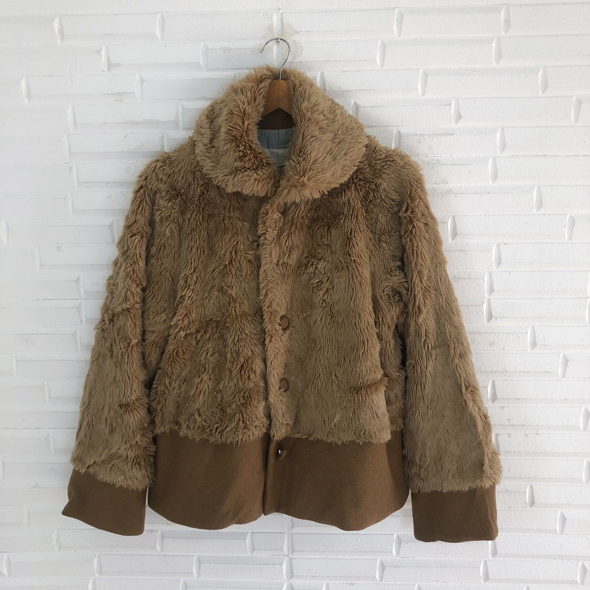 Issey Miyake NE-NET BY ISSEY MIYAKE FAKE FUR JACKET Size US M / EU 48-50 / 2 - 1 Thumbnail