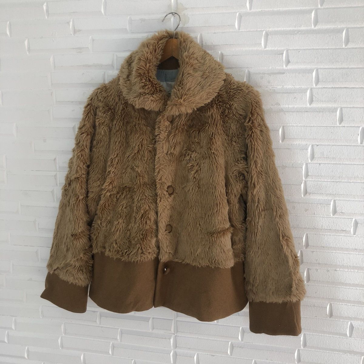 Issey Miyake NE-NET BY ISSEY MIYAKE FAKE FUR JACKET Size US M / EU 48-50 / 2 - 3 Thumbnail