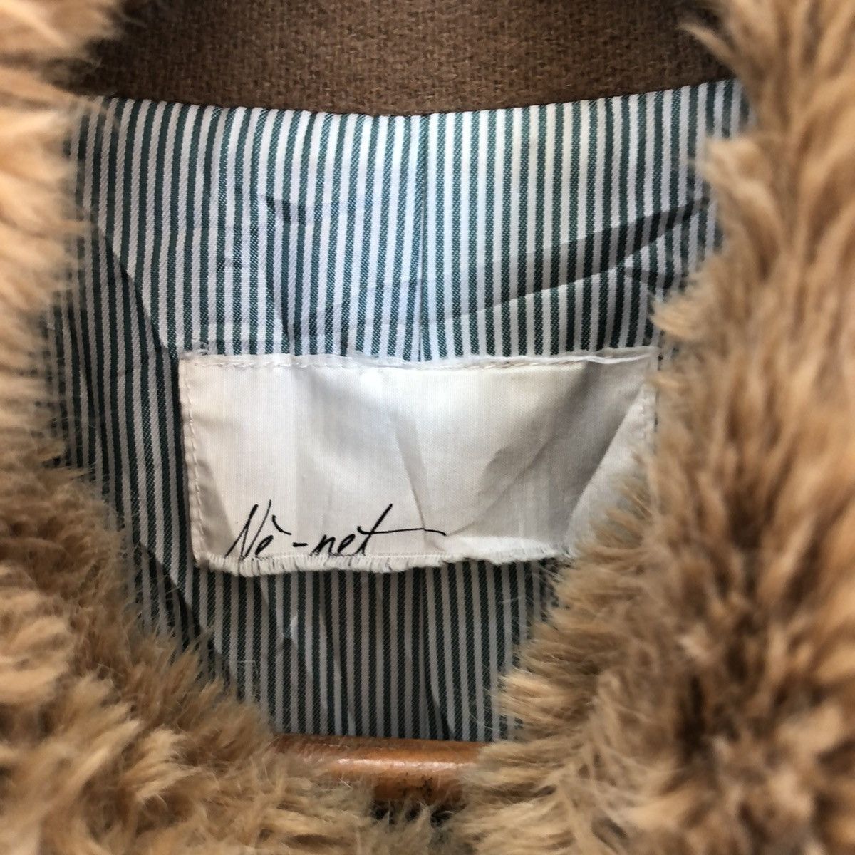 Issey Miyake NE-NET BY ISSEY MIYAKE FAKE FUR JACKET Size US M / EU 48-50 / 2 - 9 Thumbnail