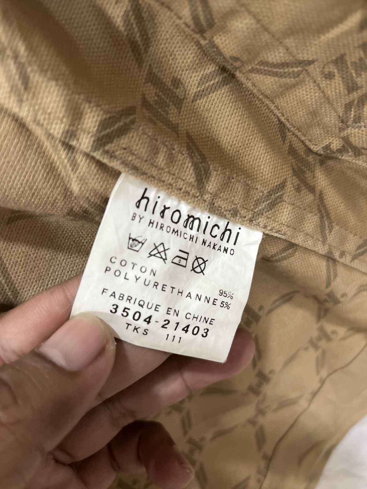 Japanese Brand (Ddd). HIROMICHI NAKANO HOODIE JACKET Size US M / EU 48-50 / 2 - 8 Thumbnail