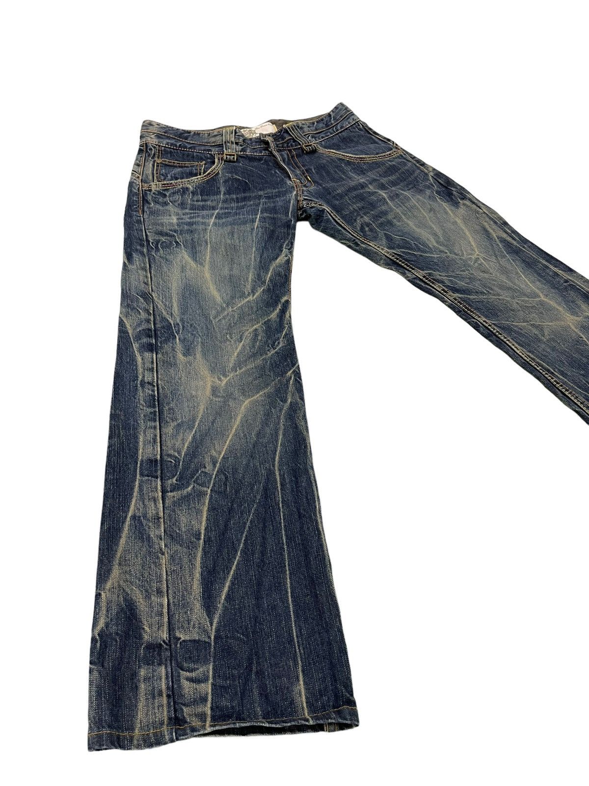 Japanese Brand Acid Wash Jeans Lightning⚡️BDG Denim Regular 5🟦 Size US 31 - 11 Thumbnail