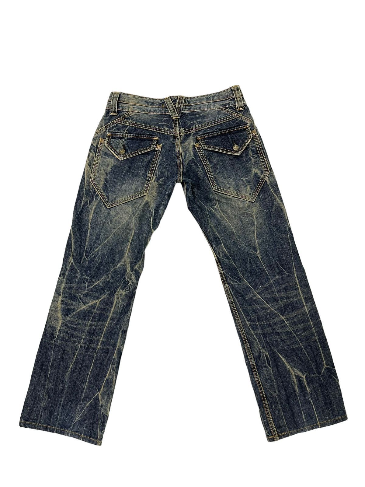 Japanese Brand Acid Wash Jeans Lightning⚡️BDG Denim Regular 5🟦 Size US 31 - 1 Thumbnail
