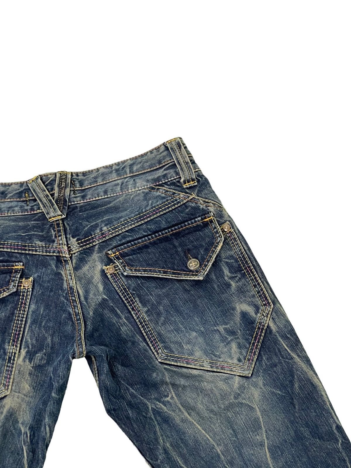 Japanese Brand Acid Wash Jeans Lightning⚡️BDG Denim Regular 5🟦 Size US 31 - 9 Thumbnail